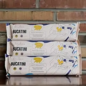 3 pack Bucatini P.G.I. pasta gragnano